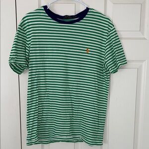 Polo Ralph Lauren Green Striped T-Shirt